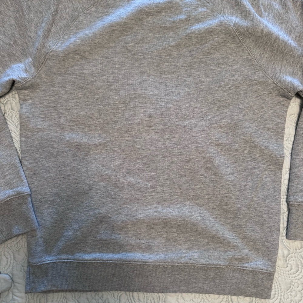 JCrew Women Love Sweatshirt Grey/Pink XS - Picture 10 of 10